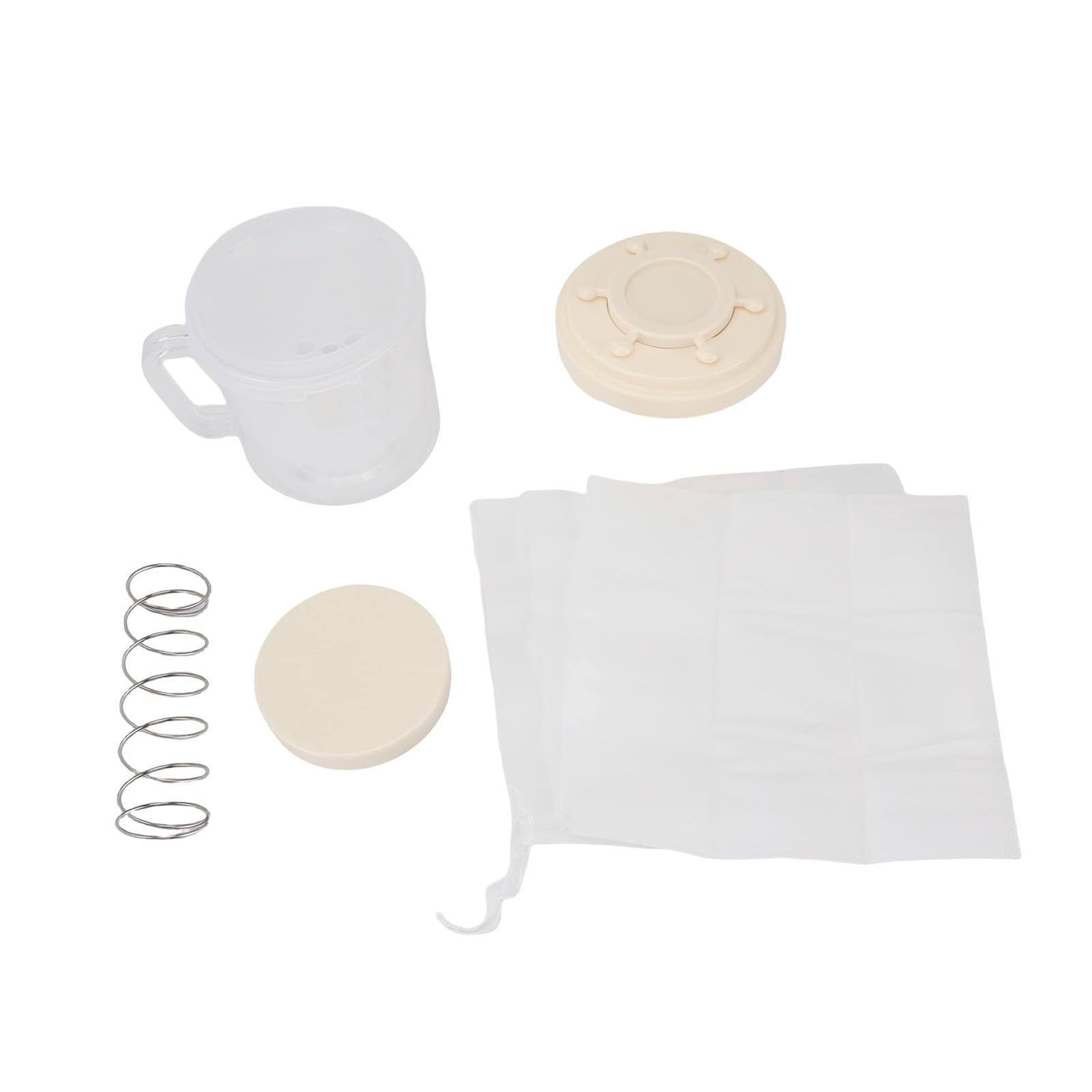 Passoire à yaourt grec filtre à yaourt multi-usages en inox et silicone