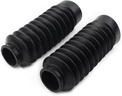 Newsmarts Cubiertas de horquilla delantera de la motocicleta, polainas de horquilla Gator Boot Shock Covers para Honda CB400ss CB400 SS CB 400 CB500