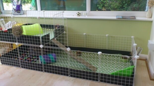 Correx Sheet 2400 x 1200mm 8x4 Corrugated Plastic White or Black 2mm C&C Cage (3 Sheets, White)