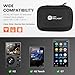 MP3 Player Case Compatible with HIFI WALKER H2, H2 Touch and G7, Portable Hard EVA Carrying Case for Earphones, USB Cable and Memory Cards, Case Only