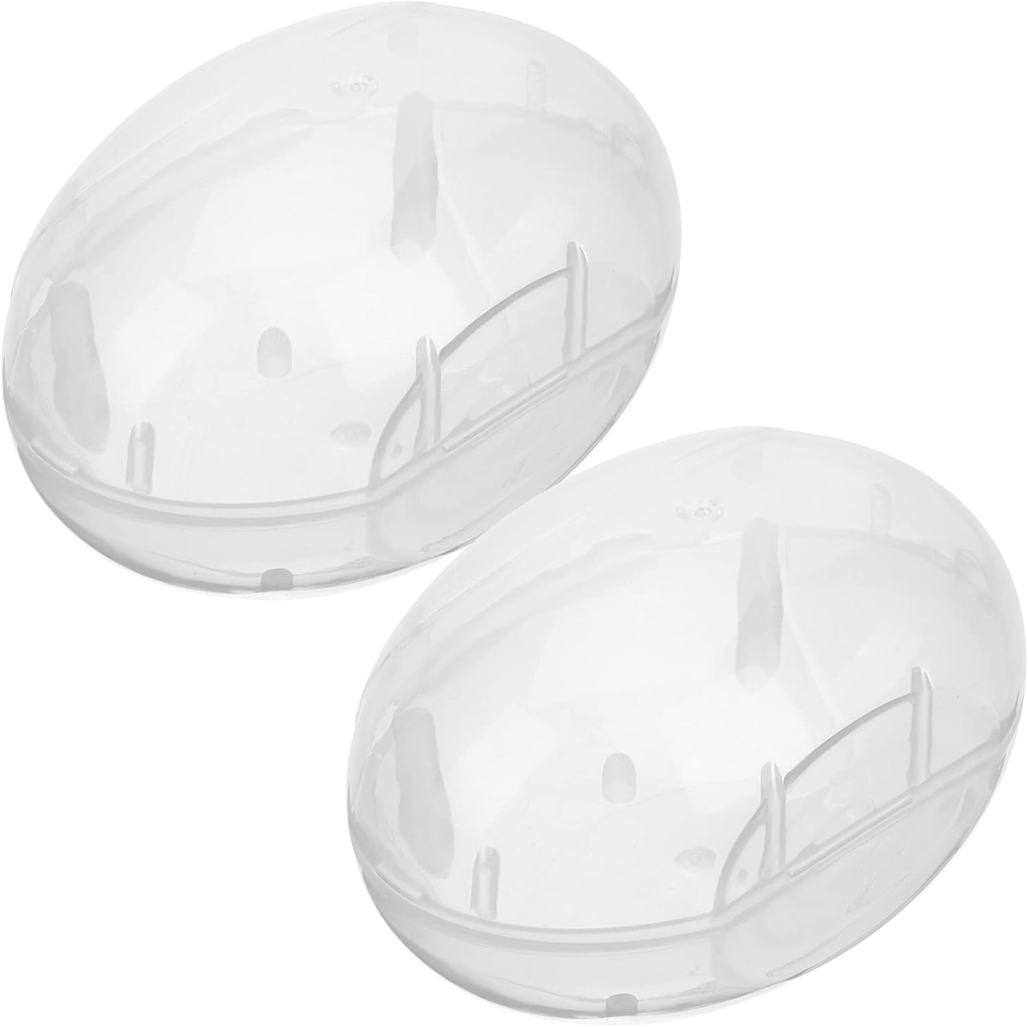 GLEAVI 4pcs Period Storage Box Compact and Durable Holder for Women Cups Transparent Design for Travel and Daily Use