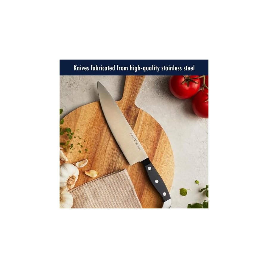 Henckels-International-Statement-14-pc-Self-Sharpening-Knife-Block-Set-6-Steak-Knives-Paring-Knife-Santoku-Knife-Bread-Knife-Chefs-Knife-More-Natural-Block-Color Henckels International Statement 14-pc Self-Sharpening Knife Block Set, 6 Steak Knives, Paring Knife, Santoku Knife, Bread Knife, Chef’s Knife, & More, Natural Block Color
