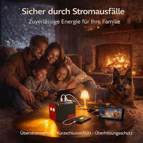 Station d'alimentation portable 88Wh urgences et secours maison - 7