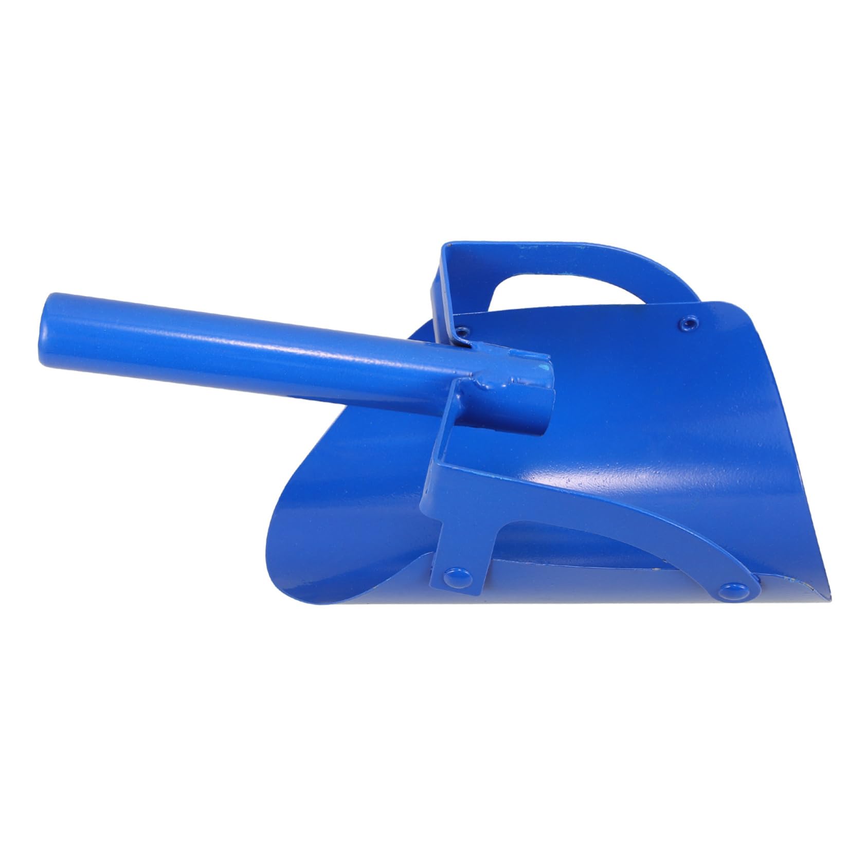 2 Piezas Azada De Acero Al Carbono Suciedad Herramientas De Jardinería Pala De Jardinería Chaquetas Portátil Pala para Macetas Pala De Mano Azada De Césped Cazo Acero Carbono Azul