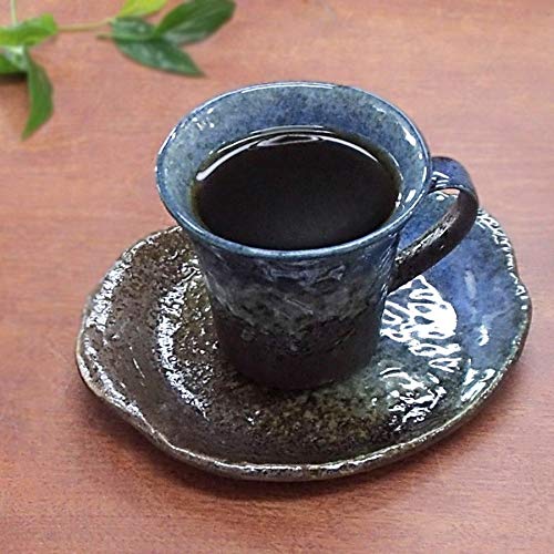 Amazon | コーヒーカップソーサー 森の湖 5客セット 和陶器 業務用