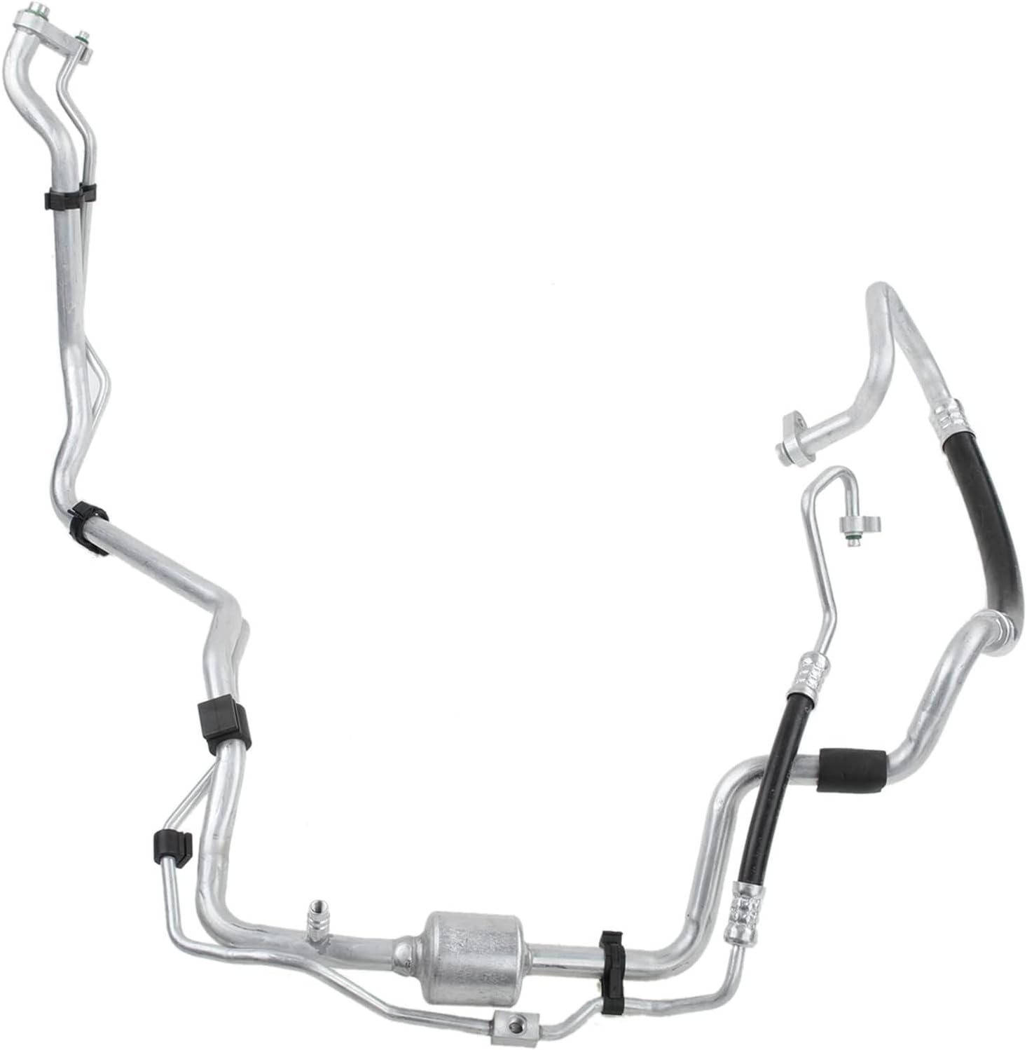 A-Premium A/C Suction Line Hose & Liquid Line Hose Assembly Compatible with Hyundai Santa Fe 2010-2012 & Kia Sorento 2011, 2.4L