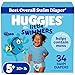 Huggies Little Swimmers Disposable Swim Diapers, Swimpants, Size 5-6 Large (Over 32 lb.), 34 Ct. (Packaging May Vary)