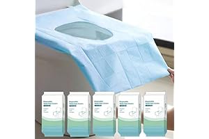 50 Pack XL Portable Toilet Seat Covers, Disposable Toilet Liners