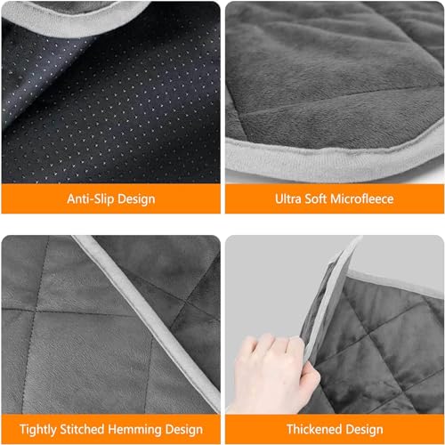 Ceboic Self Heating Dog Bed Pet Mat, Thermal Pet Pad Dog Cat Blanket No Electric Ultra Warm - Image 4