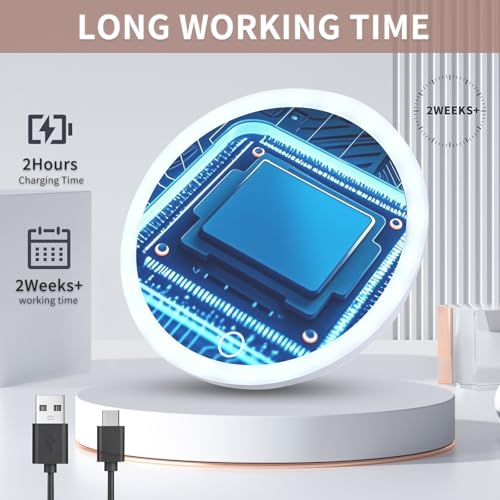 Espejo para Maquillaje 10x con Luz y Ventosa 6 pulgadas miniatura 6