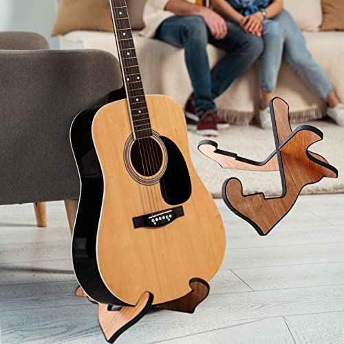 FAPPY Guitare en Bois – Plancher Supports Guitare universels en Bois | Rack d’instruments à Cordes Portable pour Guitares Basses Classiques acoustiques - Les Beatles, Paul McCartney, John Lennon, RIngo Starr, George Harrison FAPPY Guitare en Bois - Plancher Supports Guitare universels en Bois | Rack d'instruments à Cordes Portable pour Guitares Basses Classiques acoustiques – Image 4
