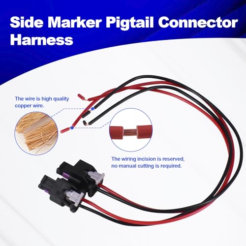 Arnés conector de marcador lateral Dodge Charger soluciona fallo luces 2