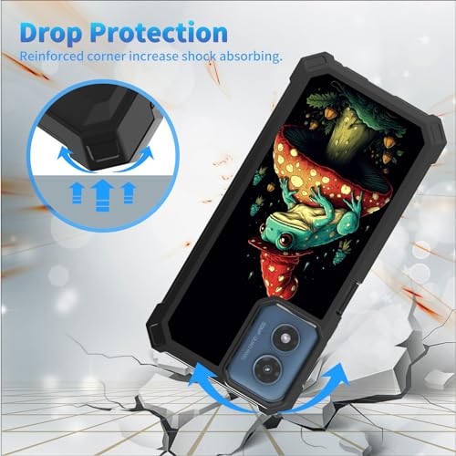 Coque Moto G 5G 2024 antichoc double couche avec film écran - 5