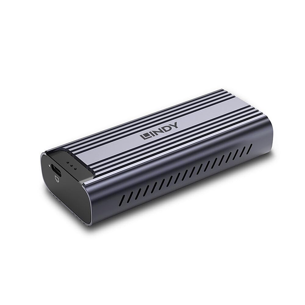 Lindy 43394. Product Type: Ssd Enclosure. Number Of Storage Drives Supported: 1