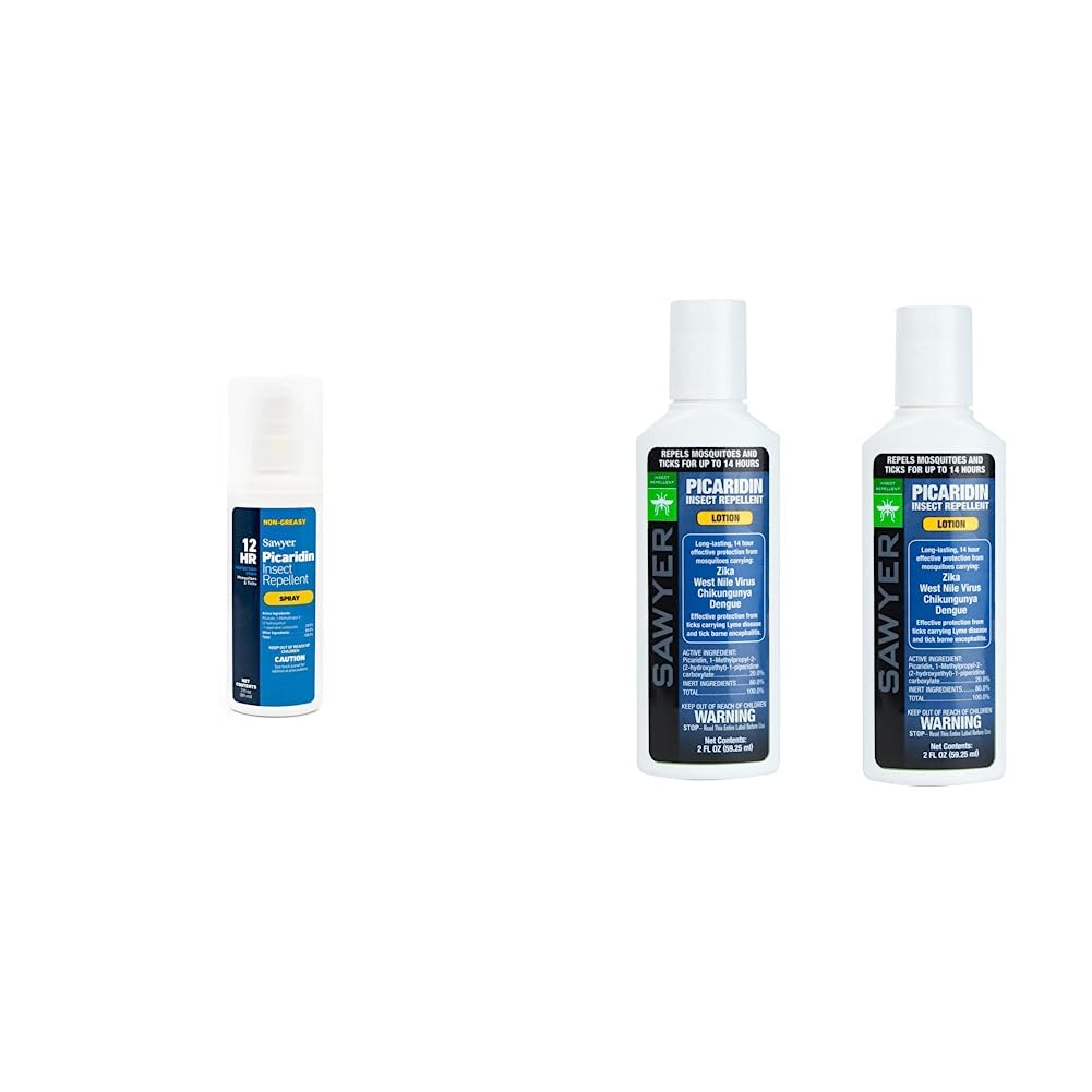 Sawyer Products SP5622 Picaridin Insect Repellent Lotion, 20% Picaridin, 2-Ounce, Twin Pack