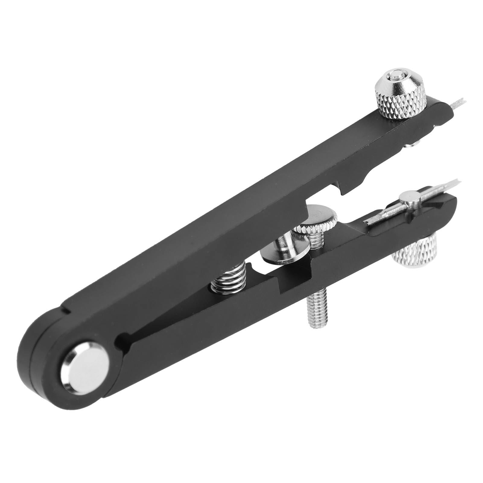 Ejoyous Alicates de Barra de Resorte con Pasadores 6825 Herramienta de Alicates de Barra de Resorte, Herramienta de Pinza para Correas de Reloj (BLACK)