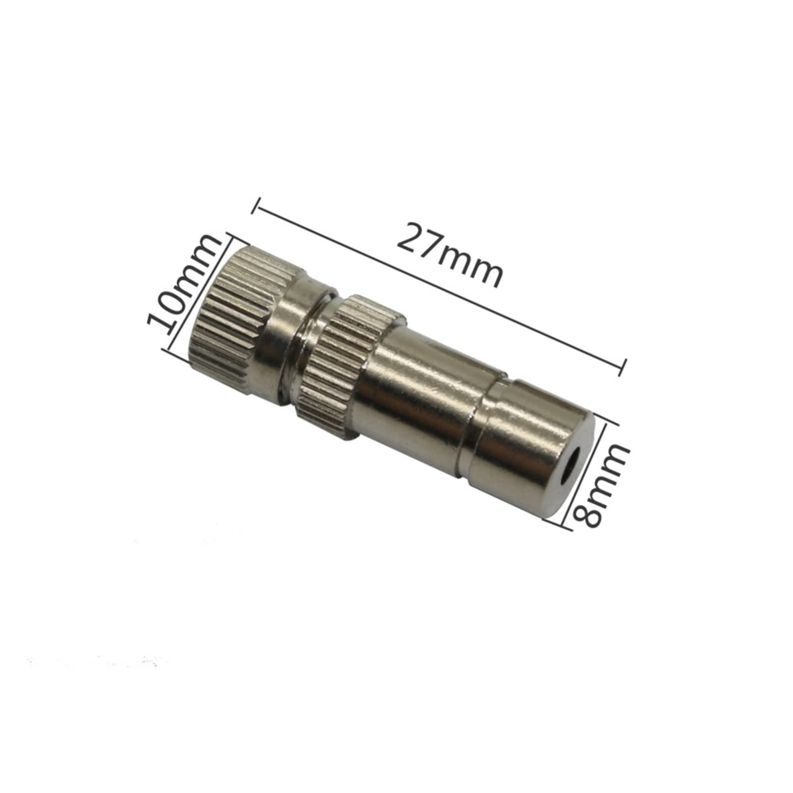 System nawadniania zraszaczy ogrodowych 5~20 BAR Dysza rozpylania niskiego ciśnienia 0,2-0.6mm Opryskiwacz cieplarniany Anti-Drip Ultra-Fine Atomization Dysza 40 szt (Color : 0.6mm)