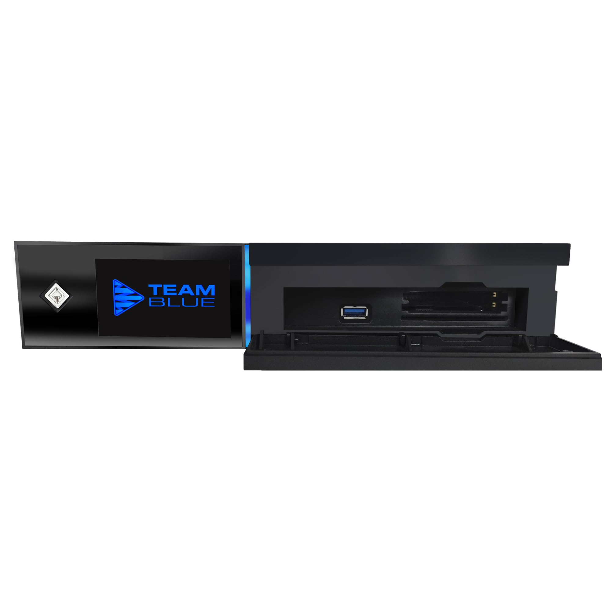 GigaBlue UHD Quad 4K Pro 2X FBC DVB-S2 Twin Sat Receiver mit Dual Core CPU, E2 Linux OS, 4GB RAM, 8GB eMMC, Bluetooth 5.4, H.265, 1200Mbit WLAN, 3X USB 3.0, HTS e-com HDMI-Kabel
