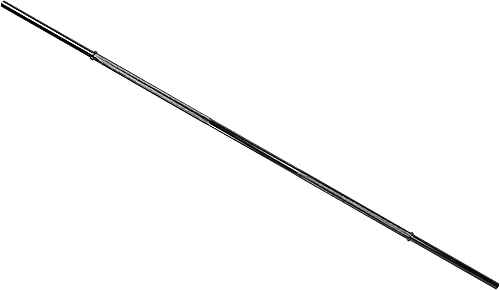 Signature Fitness Barra de levantamiento de pesas estándar, capacidad de 300 libras, múltiples opciones