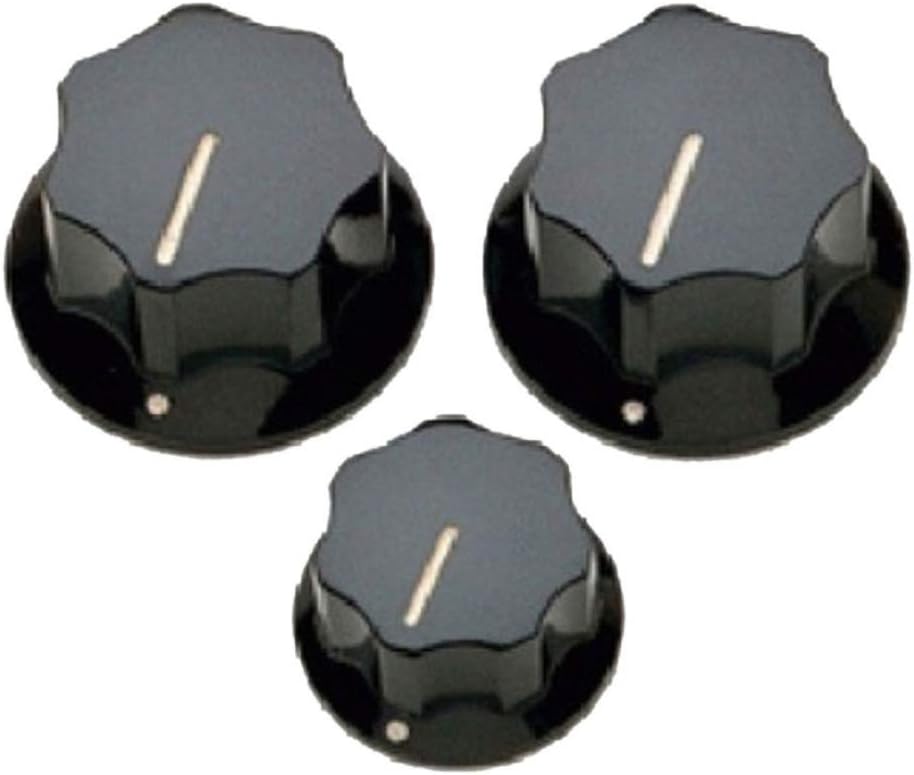 Allparts, / J-Bass Button Set Replacement and Small Parts for Electric Guitar (PK 0174-023)