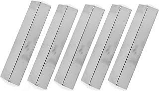 5 Pack Stainless Steel Heat Plate for Aussie 13013007TG, Brinkmann 810-1415F, Charmglow 810-8410-F, Grill King 810-9325-0, Uniflame GBC091W and Master Forge E3518-LP, E3518-LPG Gas Model Grills