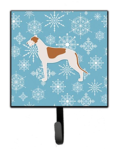 Winter Snowflake Greyhound Leash or Key Holder