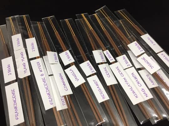 Sample Pack of Incense Sticks - 100% Natural Incense Sticks - Christmas Incense Sticks - Traditional Indian Incense - ISSP (All Packs)