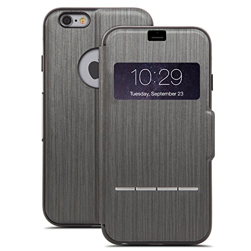 Moshi SenseCover - Funda para móvil Apple iPhone 6, Plateado