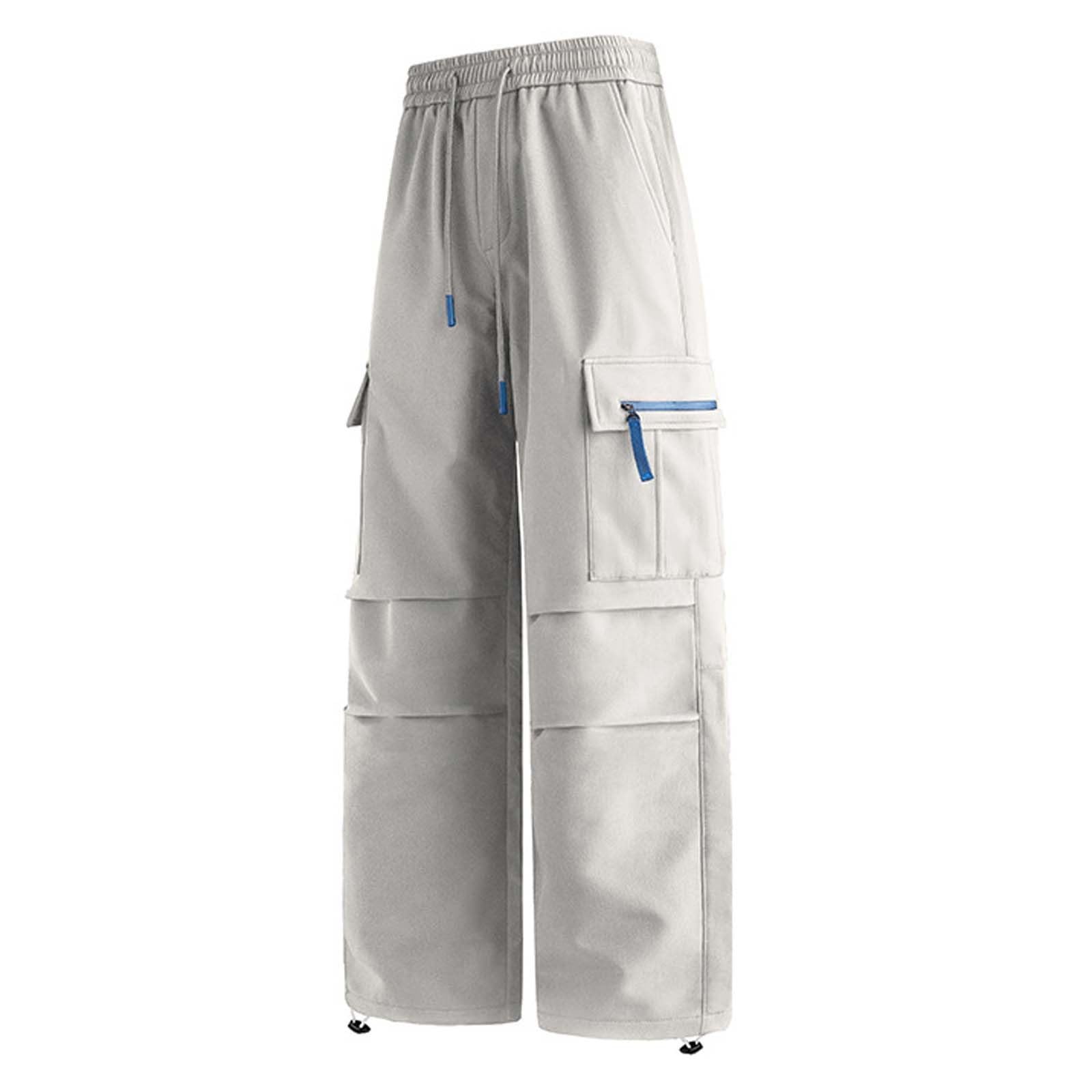 Generico Pantaloni Tuta Ragazzo Pantalone Lunghi Cargo Running Sportivi Palestra Uomo Leggins Comodi Pantalaccio Termici Eleganti Lavoro Abbigliamento Caldi Termico