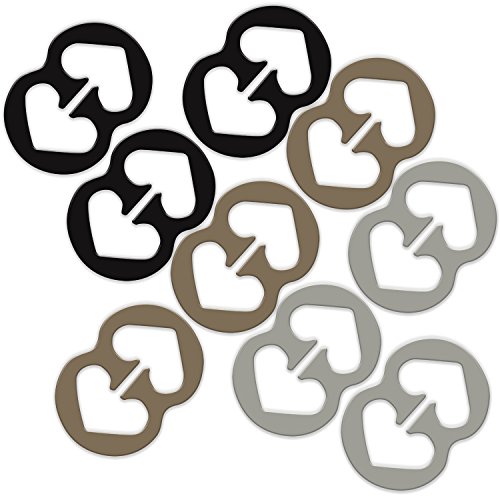 Bra Strap Clips - Set of 9