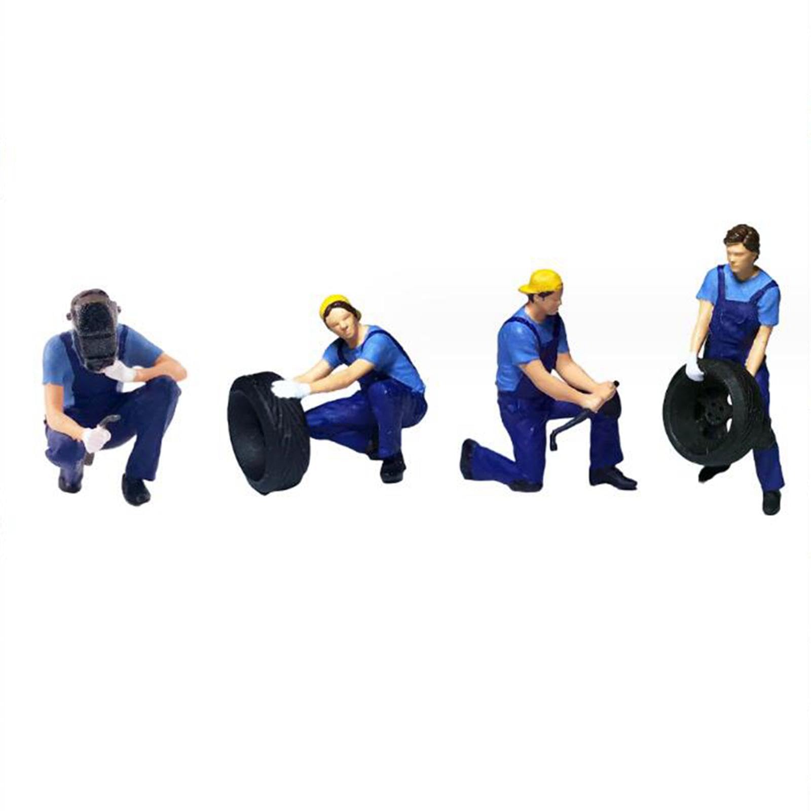 merishopp 1:64 model figures layout miniature model trains architectural figures model b