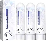3Pc P-urinose Inhalator Nasal | Naseninhalatorstock | Energieerfrischungsnase -Inhalatoren mit Pflanzenextrakten kleben | Natürliche Allergieerleichterung Nasals Inhalatoren Spray für Frauen & Männer