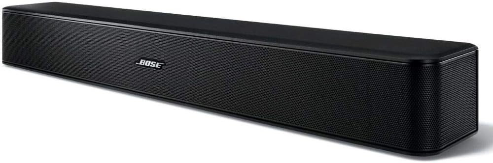 BOSE Solo 5 TV Soundbar Sound System Sleek Slim Design Bluetooth Connectivity, Black (Renewed)