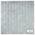 Tenedos Blue Recycled Glass Mosaic Tile Square 7/8 Inch Pattern for Kitchen Backsplash, Swimming Pool Tile, Bathroom Wall, Accent Wall (Not Peel and Stick Tile) (Box of 10 Sheets, Capri Blue)
