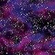 Cricut Unisex 2007507 Transferfolie Midnight, Midnight Sky, 2 Sheets EU