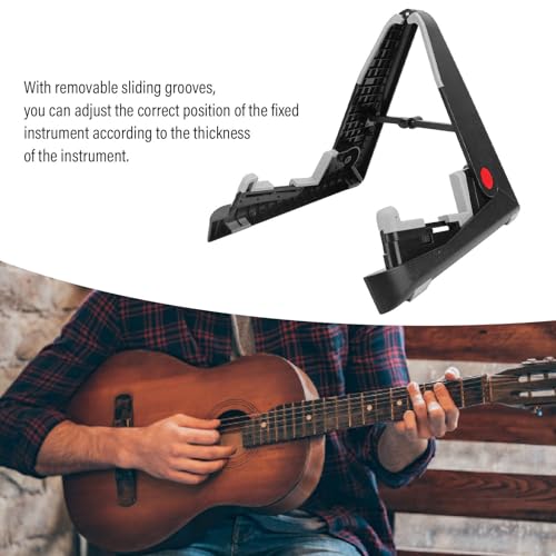 Support pliable pour ukulélé et guitare réglable en A