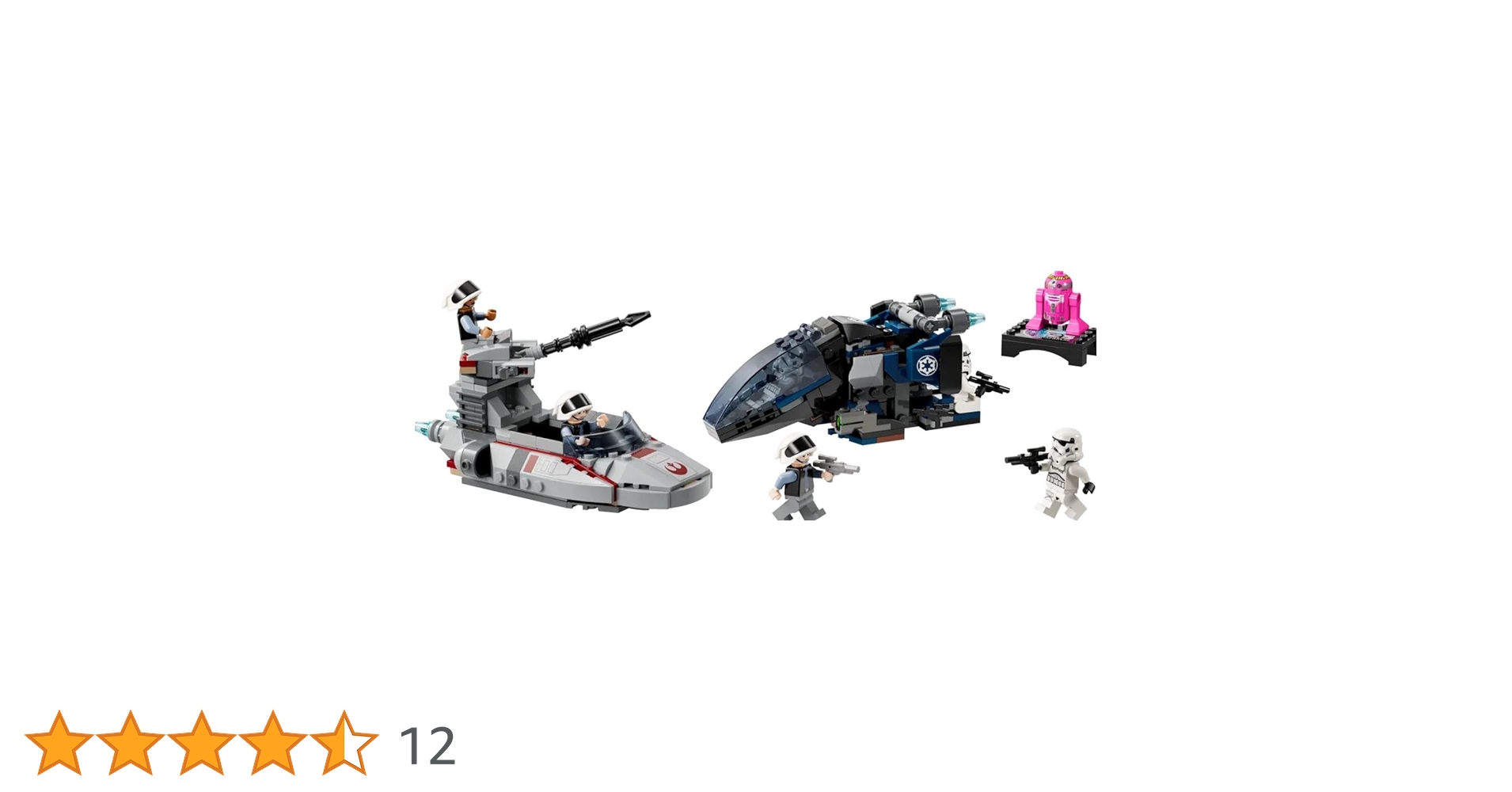 ようたん インペリアル・ドロップシップと反乱軍スカウト・スピーダーの戦い