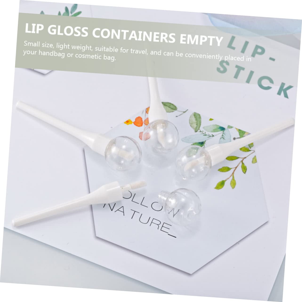 Healeved 75stücke Lipgloss-röhrchen Mit Leere Lippenstift-behälter Für Kosmetik Für Lippenpflege Und Lippenstiftproben - Stabil Und Tragbar