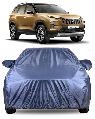Image of Autofact Premium Car Cover for Safari 2022-2026 | All Weather Water-Resistant Full Body Car Cover | Light-Weight Triple-Stitched Outdoor Shield with UV Protection, Dustproof & Heat-Resistant