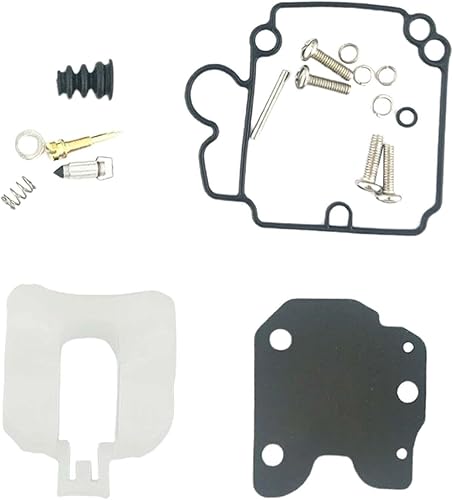 Miniatura 5 de KOZEEY Kit de reparación de carburador 8542561 de repuesto que reemplaza accesorios resistentes de reparación automotriz profesional