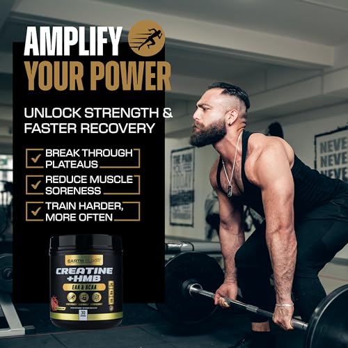 Earth Elixir Creatine HMB EAA Powder