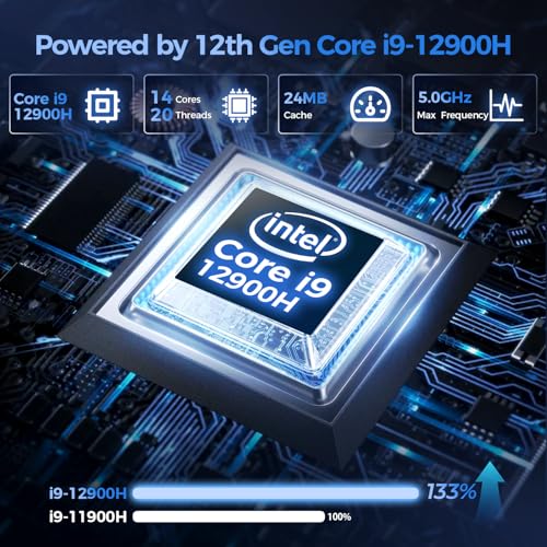 Image of TOPGRO 15.6 inch Gaming Laptop Computer, 12th Core i9-12900H(14C /20T,Up to 5.0GHz), 32GB RAM /1TB NVMe SSD, FHD 1080P Display, Win11 Pro, WIFI6 /BT5.2 /Backlit KB /Fingerprint Mouse&Mouse Pad Included