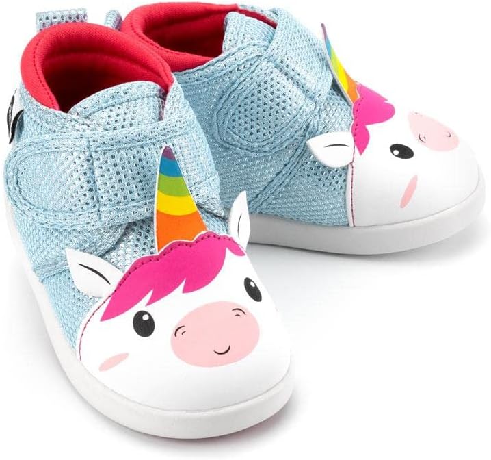 Squeaky Shoes for Toddlers with On/Off Squeaker Switch blue Size: 3 Toddler