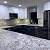 Hominter Tile Sample 3 x 12 Inches: Navy Blue Glass Tile Rectangle, Gray Natural Marble 1" x 2" Subway Mini Brick, Wall and Floor Tiles in Bathroom and Kitchen Backsplash NB03