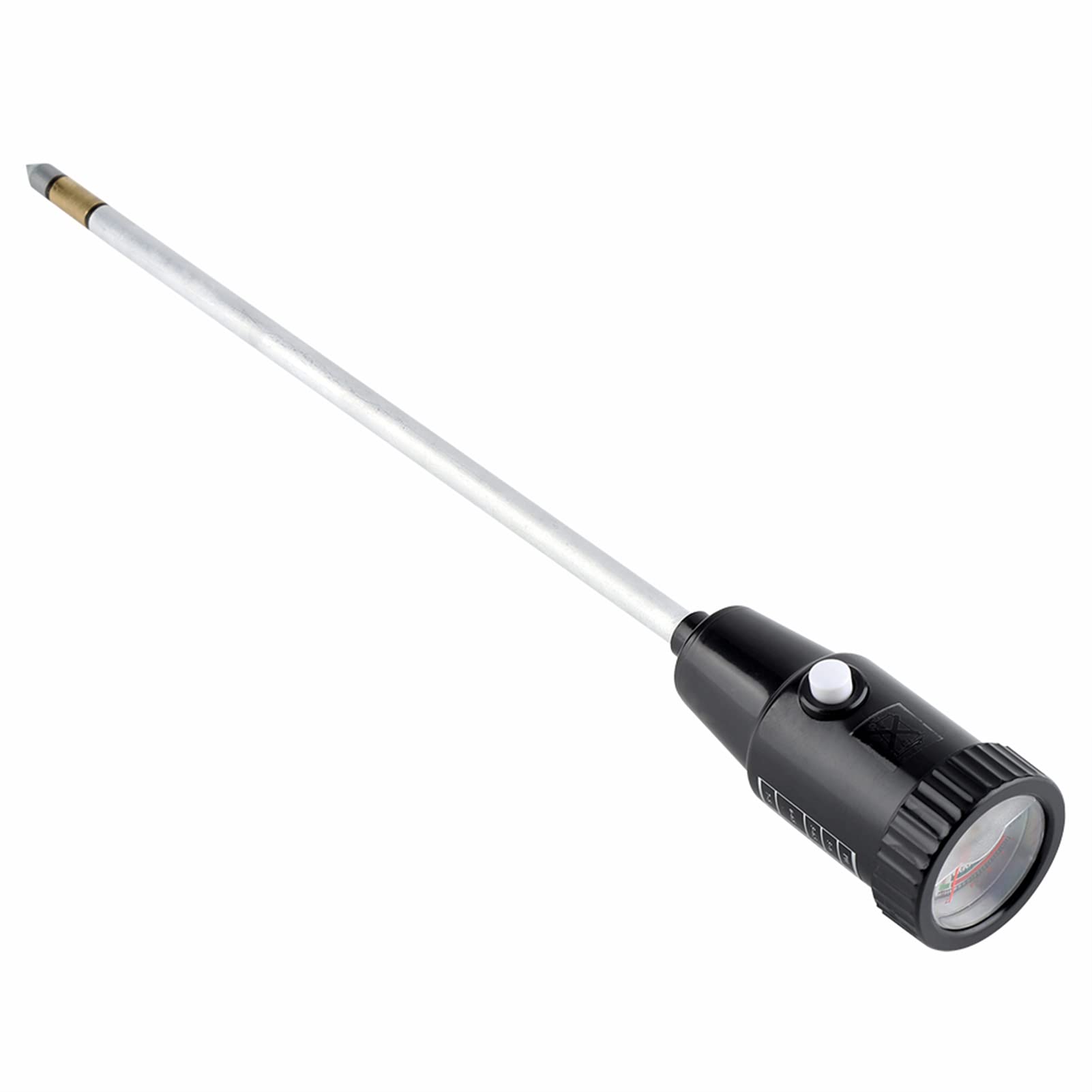 mingzhe Tester per PHmetro del Terreno, Doppia Sonda, Batteria necessaria. Misurazione Rapida e Accurata per Giardini Interni, Esterni, Prati, Vigneti