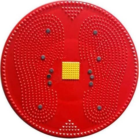 ACi Twister Board for Exercise Waist Twisting Disc with 6 Magnets, Elastic Rope, Foot Massage, for Slimming Waist and Strengthening Abs Core at Home (Multi Color)-image-41