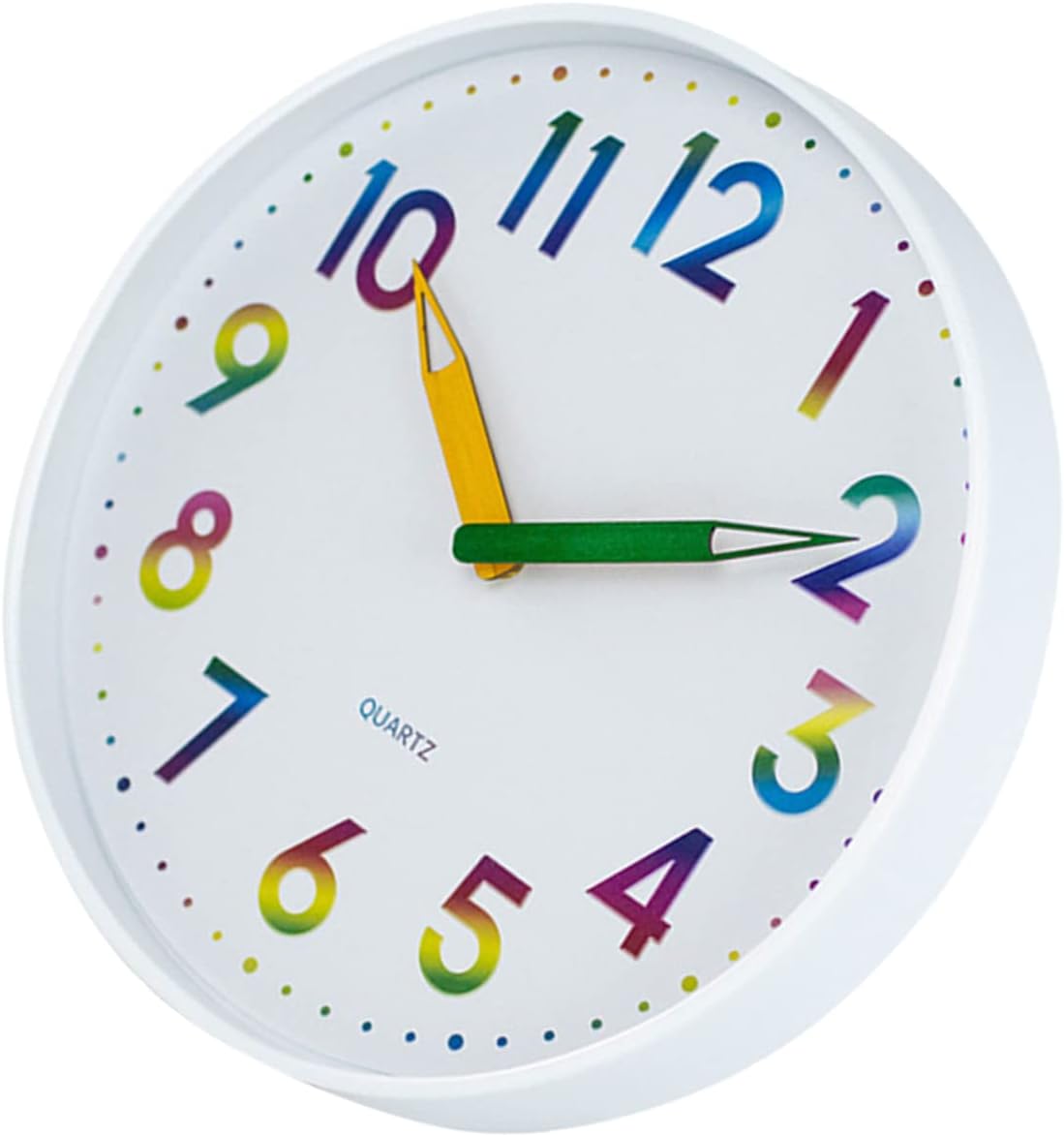 Zerodeko Home Decor Wall Clock with Colour Gradient Living Room Clock