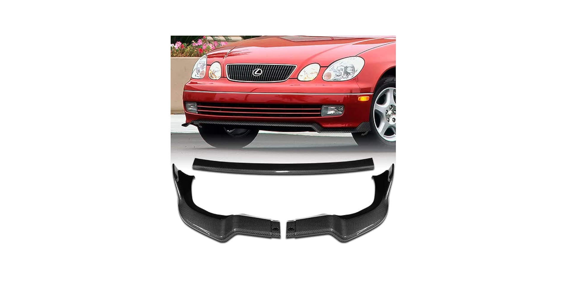 LIP×LIP ポスター 5本セット Amazon.com: HK5 3 Pieces ABS V-Style Front Bumper Lip