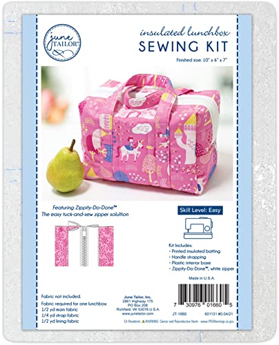 June Tailor Lunchbox KIT, White Zippity-do-Done(tm)