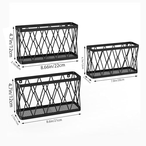 YIGII Cutting Board Holder + 3 Pack Adhesive Cabinet Door Organizer, Black Lid Storage Organizer with, Space Saving Lid Holder for Tupperware Storage Inside Cabinet, Pantry, Kitchen, Bathroom